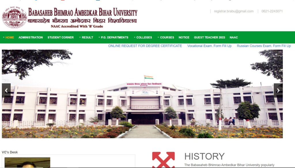 BRABU Part-2 Exam From 2024