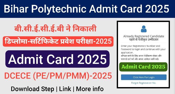 Bihar Polytechnic & Paramedical Admit Card 2025