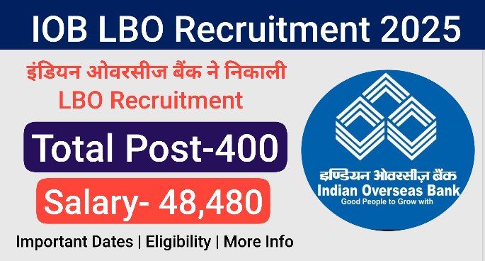 Indian Overseas Bank LBO Recruitment 2025