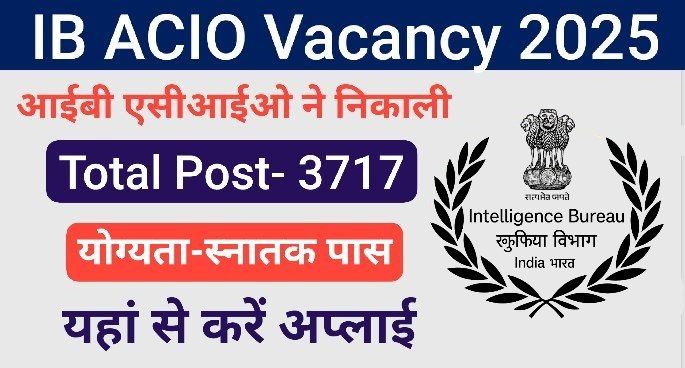 IB ACIO Vacancy 2025