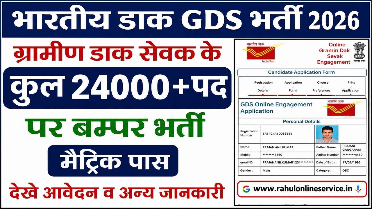 Indian GDS Recruitment 2026