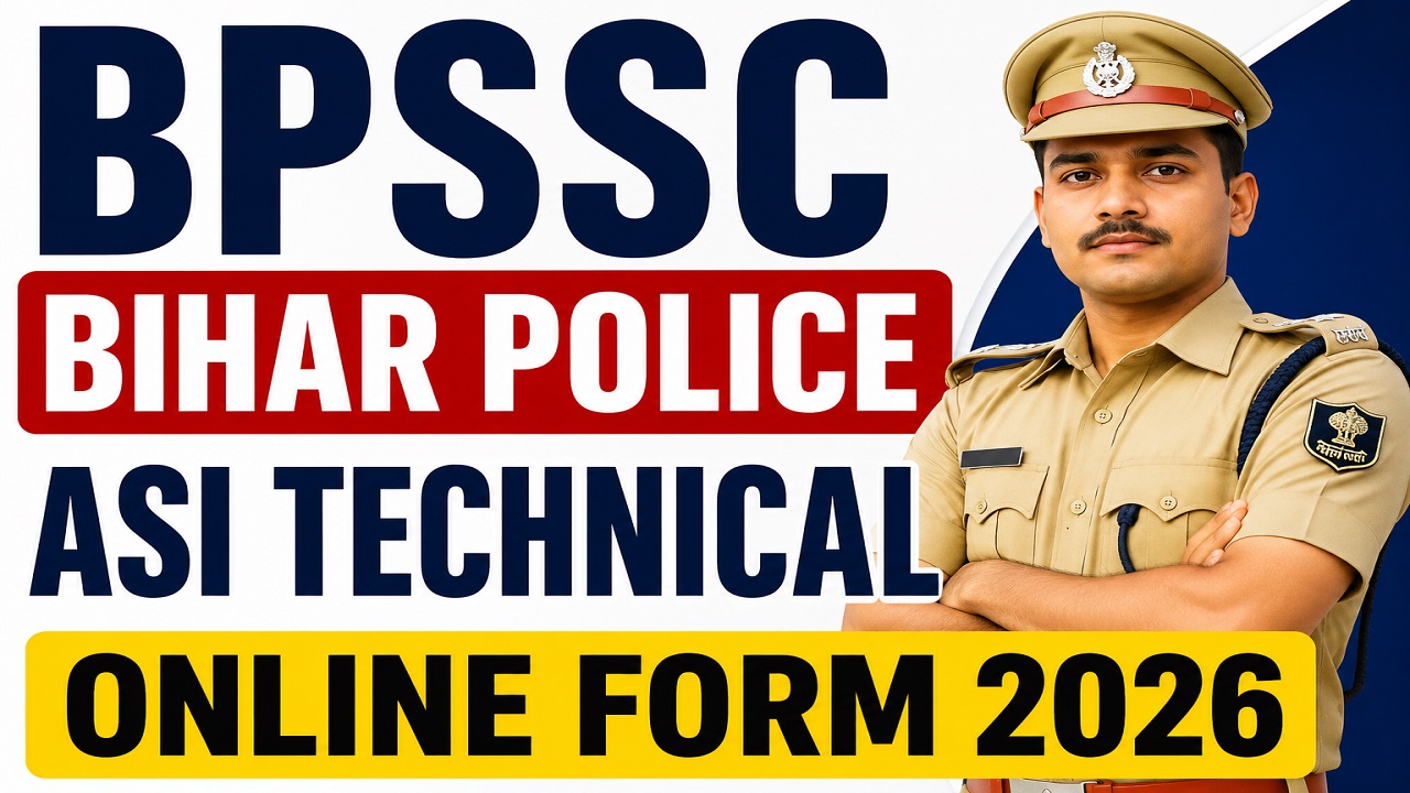 Bihar ASI Technical Recuitment 2026
