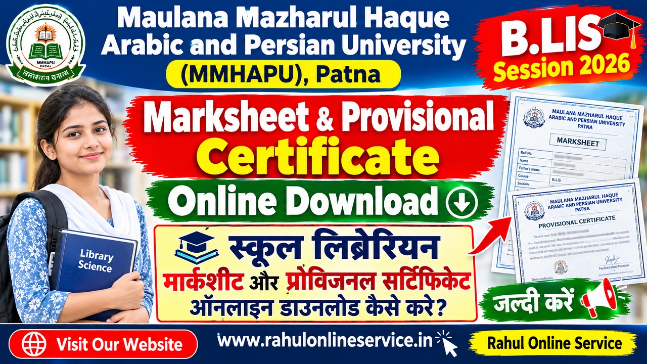 MMHAPU B.LIS Certificate Download Guide